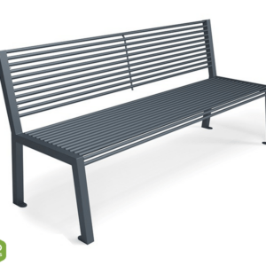 Bench with backrest type 18